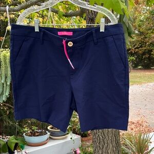 Lilly Pulitzer Navy Women's Shorts size 16 BNWT